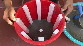 Smart Idea - How To Make Unique Cement Plant Pots From Plastic Containers And  Styrofoam