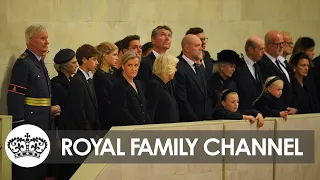 Queen Elizabeth II's Great-Grandchildren Attend Lying in State