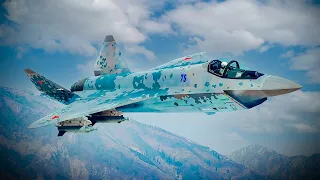 El NUEVO caza ruso Su-75 vs F-35 de EE.UU