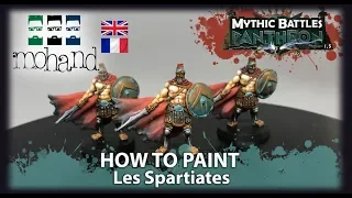 ( Fr & Eng ) How to paint : Spartiate from Mythic Battle Pantheon