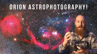 Wide field Astrophotography editing of Orion!