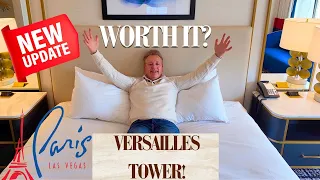 PARIS Las Vegas NEW VERSAILLES Tower! Is It Worth the Hype for 2024?I BELLAGIO FOUNTAIN VIEW!