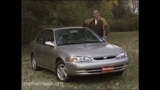 Motorweek 1998 Toyota Corolla Road Test