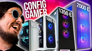 Les MEILLEURS PC GAMER Rentrée 2023 -  (Config de 650€ à 2000€)