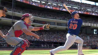 New York Mets vs Philadelphia Phillies - MLB Today 6/25 Full Game 1 Highlights - MLB The Show 21