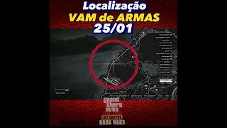 Localização VAN de ARMAS no GTA 5 Online (25/01)