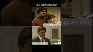 Cual de las escenas le gustó más: Los ricos también lloran o María la del barrio ?