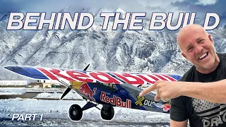 Red Bull Dubai Helipad Airplane Build #2 | Crash Pad and Wrapping an Airplane