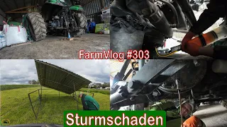 Farmvlog #303: Strumschaden | Ölwechsel Hinterachse Agrotron 6160