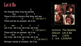 The Beatles - Let it Be (Letra y Acordes)