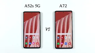 Samsung A52s 5G vs Samsung A72 in 2022 - SPEED TEST