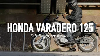 BEST beginner 125cc motorcycles for tall riders - The Honda Varadero 125