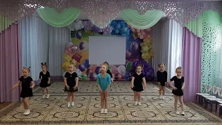 Танцевальная разминка "Часики" для детей 4-5 лет. Танцевальный кружок "Непоседы".