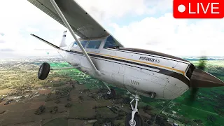 LIVE: Cessna Cargo 207 Ops  | Microsoft Flight Simulator