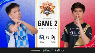 MPL PH S13 - W7D3 - RSG vs BLCK - GAME 2