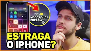 USAR MODO POUCA ENERGIA ESTRAGA O IPHONE? Como Gastar Menos Bateria