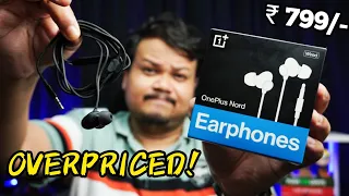 OnePlus Nord Wired Earphones Unboxing & Review - Best Wired Earphones for ₹799?