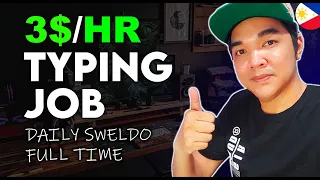 TYPING JOB Online Jobs Work From Home Daily Sweldo For Beginners