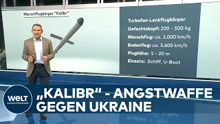 MARSCHFLUGKÖRPER "KALIBR": "Fliegen tief und können vom Radar kaum aufgeklärt werden" | WELT Thema