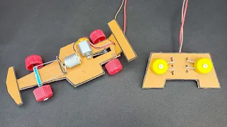 How to make remote control car at home | How to make a remote control car with cardboard