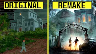 Alone in the Dark Remake vs Original Intro Comparison