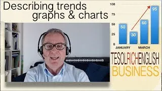 Business English - describing trends in bar charts and graphs - IELTS