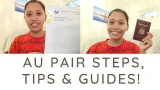 AU PAIR GUIDES, STEPS AND TIPS | PAANO MAG-APPLY? | MISTYVLOG#12 ♥️