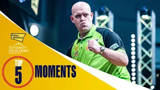 Top 5 Moments | 2023 European Darts Open | ET2