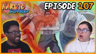 KILLER B VS KISAME! | Naruto Shippuden Episode 207 Reaction