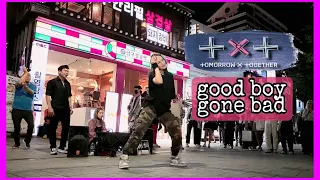 [Hongdae Busking] #TXT (#투모로우바이투게더 ) -'GOOD BOY GONE BAD' dance cover by Alina from Black Mist