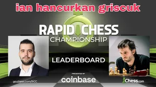 ian nepo: bantai griscuk d babak knokout. rapid chess championship 2022