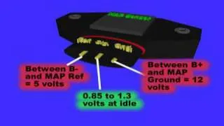 MAP or Manifold Air Pressure Sensor