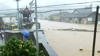 Floods hit large parts of south China