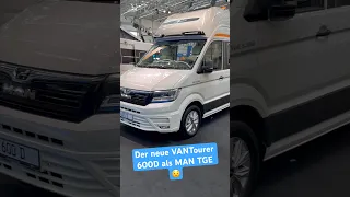 NEW @VANTourer-Kastenwagen  600D Campervan Model mit Chassis MAN TGE