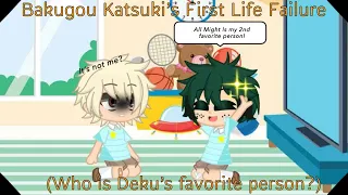 Bakugou Katsuki’s First Life Failure |BNHA Skit | BKDK