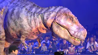 【DINO SAFARI ディノサファリ】巨大恐竜スコミムスVSティラノサウルス＠渋谷ヒカリエ