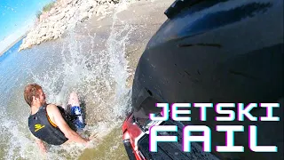 I Bought a $500 Jet-Ski and Fixed it [CRASHED INTO LAND FAIL POV]