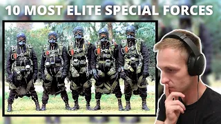 10 Most Elite Special Forces in the World Soldier Reacts