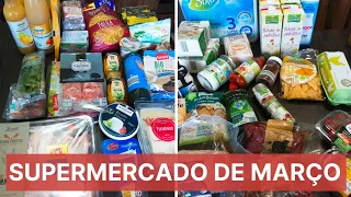 COMPRAS DE SUPERMERCADO DE MARÇO | Lidl, Aldi e Pingo Doce