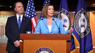 Watch live: Pelosi, Schiff hold news conference about Trump impeachment inquiry