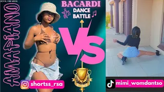 Bacardi Dance Battle: Shortss RSA vs Mimi Womdantso | Amapiano #dancevideo