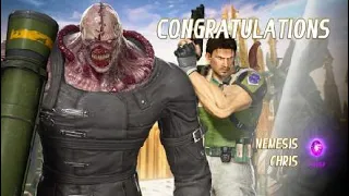 Request:Chris/Nemesis Arcade Mode|MARVEL VS. CAPCOM: INFINITE