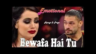 Bewafa Hai Tu Full Song | Roman Reings & Paige | Dil Mere Tod Ke Has Di Full Song | WWE Full Song