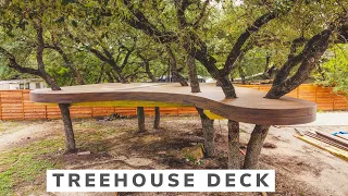 Building a Treehouse Deck | Video 1