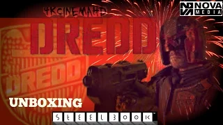 Dredd NovaMedia Full-Slip Limited Red Edition 2D/3D Steebook Unboxing!!
