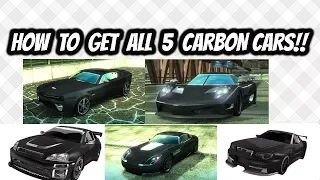 BURNOUT PARADISE REMASTERED:"HOW TO GET ALL 5 CARBON CARS!!"