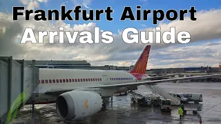 Frankfurt Airport | Arrivals Guide (Hindi)