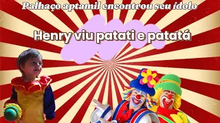 Fui ver o patati e patatá no circo Top