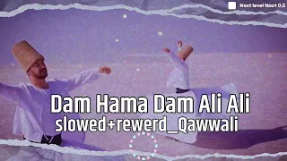 Dam Hama Dam Ali Ali Qawwali   (slowed+rewerd_Qawwali ) Lofi _Qawwali🎧✨