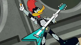 Woody becomes a rock star | Woody Woodpecker